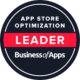 App store optimization Leader by Business of Apps