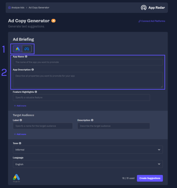 ad copy generator for mobile apps ad copy generator for mobile apps app radar 1