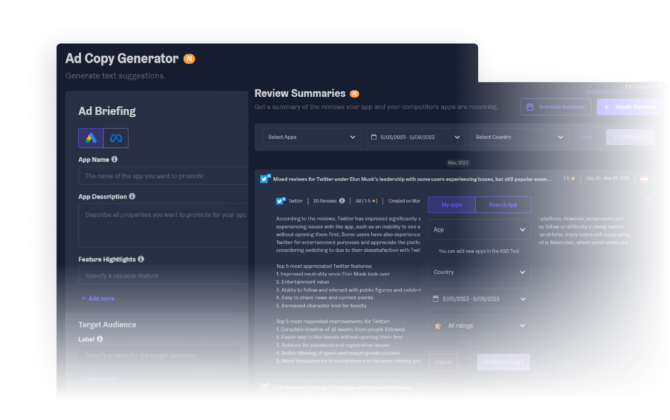 app marketing with ai