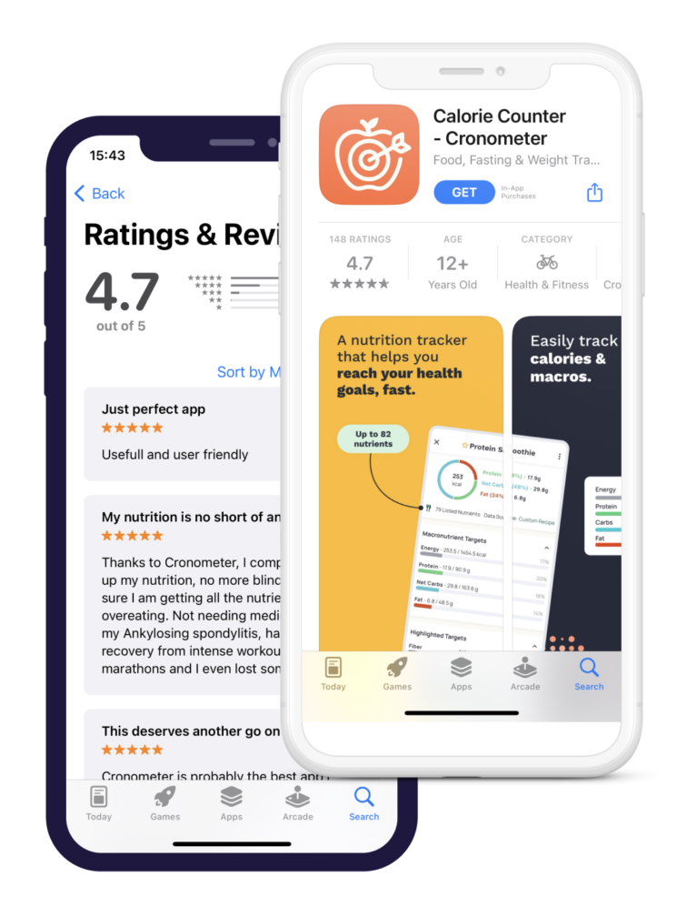 cronometer app radar