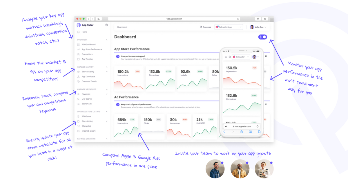 app radar app marketing tool